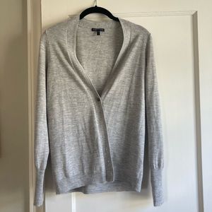 100% cashmere grey cardigan